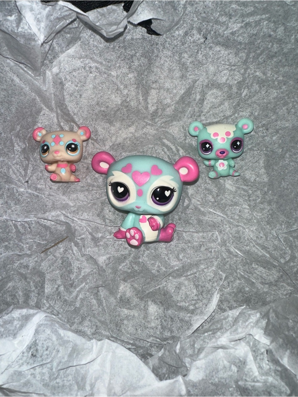 Littlest Pet Shop Series 6 Mommy & Baby Surprise Set #493, #494, & #495